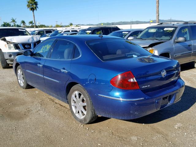 2G4WE587961105767 - 2006 BUICK LACROSSE C BLUE photo 3