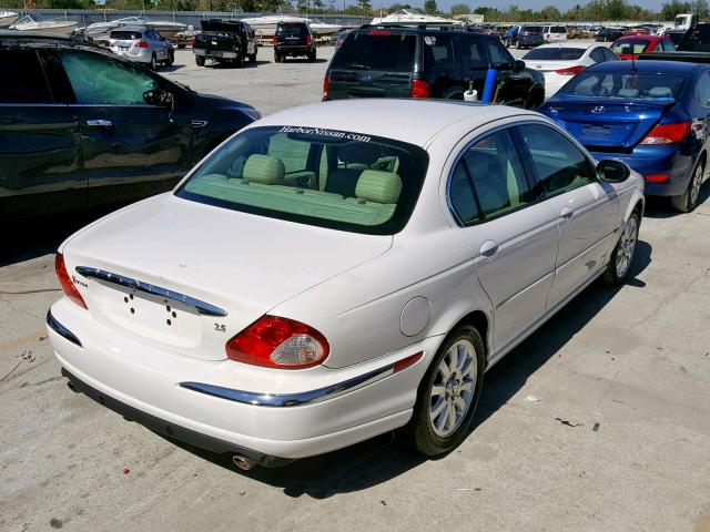 SAJEA51D73XD22667 - 2003 JAGUAR X-TYPE 2.5 WHITE photo 4