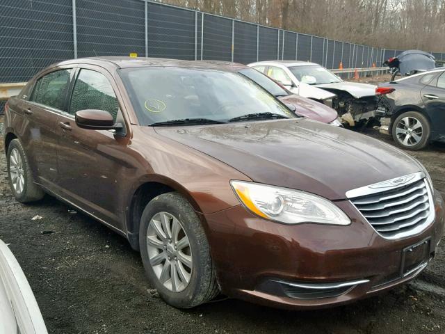 1C3CCBBB2DN512872 - 2013 CHRYSLER 200 TOURIN BROWN photo 9