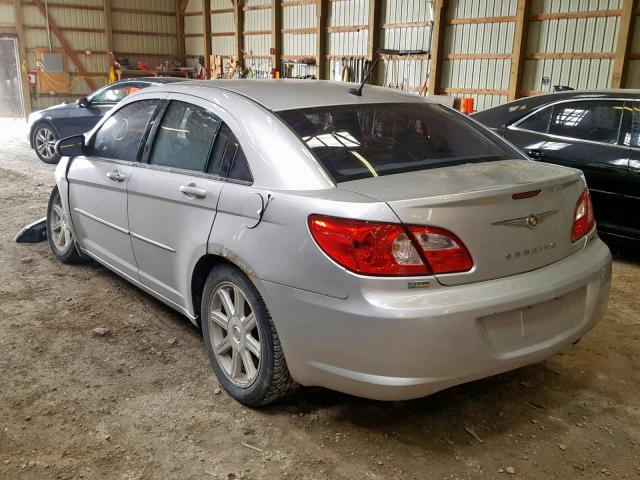 1C3LC56R08N123078 - 2008 CHRYSLER SEBRING TO SILVER photo 3