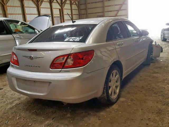 1C3LC56R08N123078 - 2008 CHRYSLER SEBRING TO SILVER photo 4