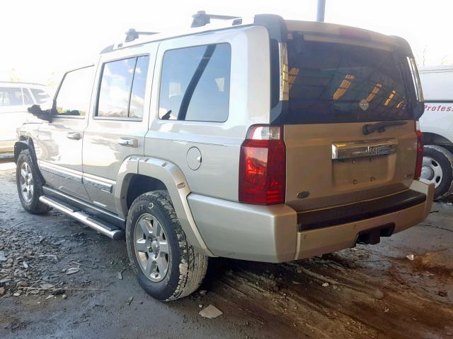 1J8HH68238C154130 - 2008 JEEP COMMANDER კრემისფერი ფოტო 3