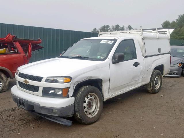 1GCCSBF9XC8131774 - 2012 CHEVROLET COLORADO WHITE photo 2