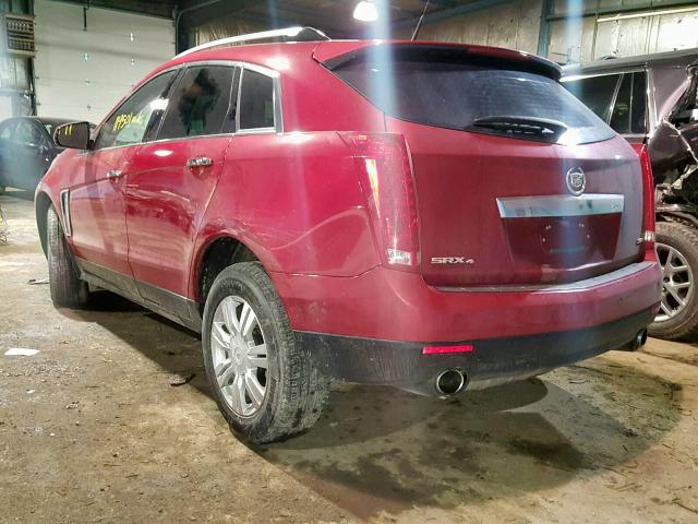 3GYFNGE37DS614690 - 2013 CADILLAC SRX LUXURY RED photo 3