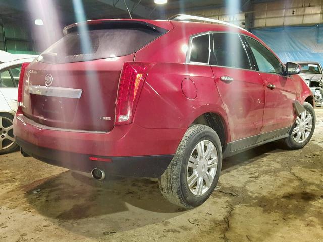 3GYFNGE37DS614690 - 2013 CADILLAC SRX LUXURY RED photo 4