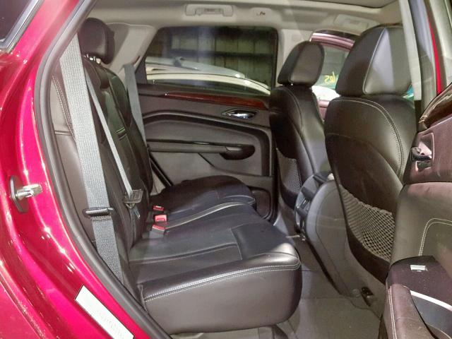 3GYFNGE37DS614690 - 2013 CADILLAC SRX LUXURY RED photo 6