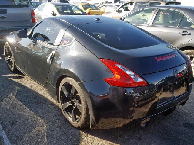 JN1AZ44E49M403110 - 2009 NISSAN 370Z BLACK photo 3