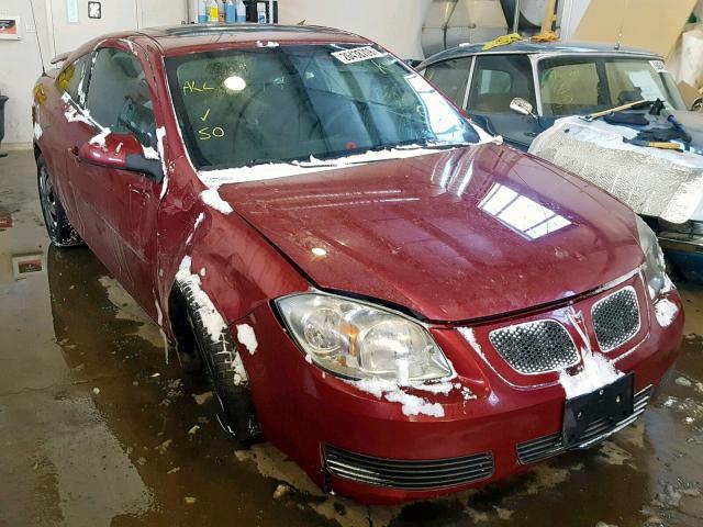 1G2AL15F677389862 - 2007 PONTIAC G5 RED photo 1