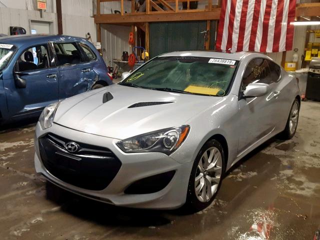 KMHHT6KD3DU081244 - 2013 HYUNDAI GENESIS CO GRAY photo 2