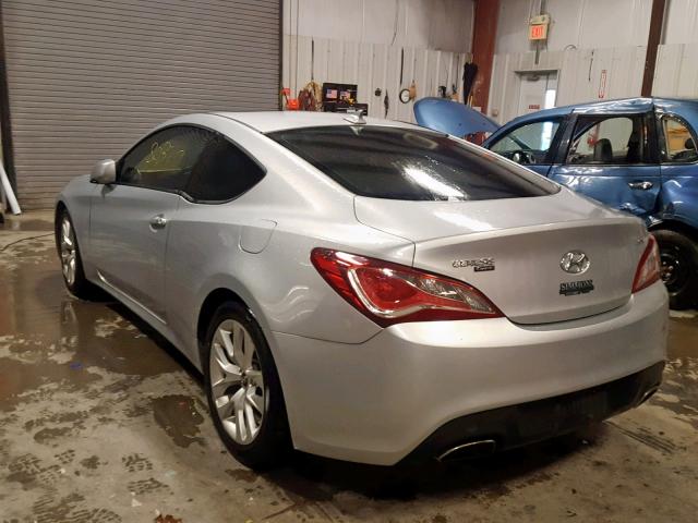 KMHHT6KD3DU081244 - 2013 HYUNDAI GENESIS CO GRAY photo 3