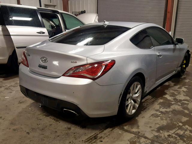 KMHHT6KD3DU081244 - 2013 HYUNDAI GENESIS CO GRAY photo 4