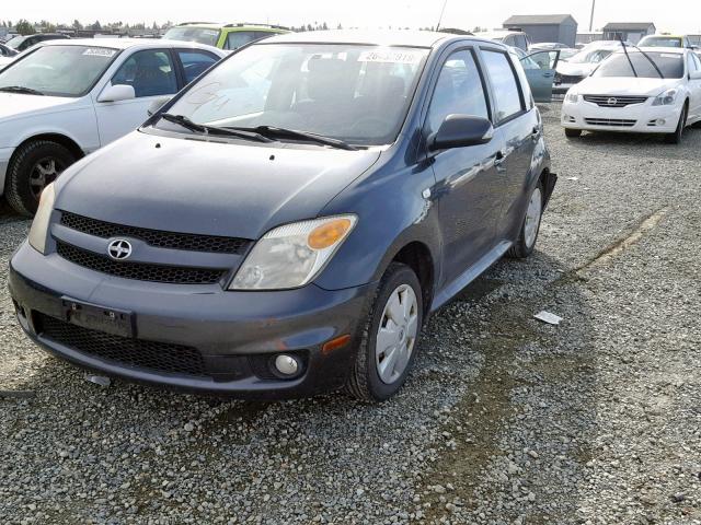 JTKKT604360164267 - 2006 TOYOTA SCION XA BLACK photo 2