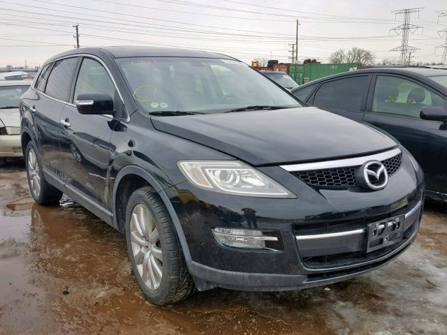 JM3TB38A480147107 - 2008 MAZDA CX-9 BLACK photo 1