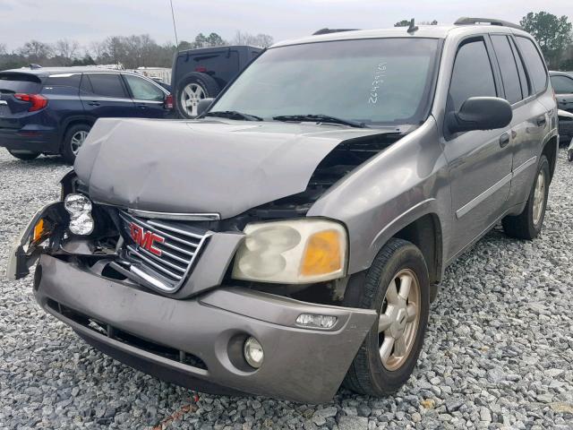 1GKDS13S982145024 - 2008 GMC ENVOY CHARCOAL photo 2