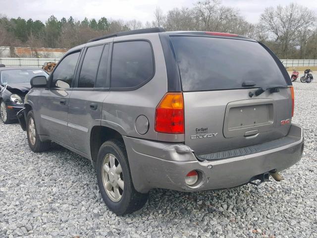 1GKDS13S982145024 - 2008 GMC ENVOY CHARCOAL photo 3