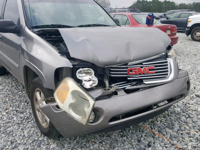 1GKDS13S982145024 - 2008 GMC ENVOY CHARCOAL photo 9