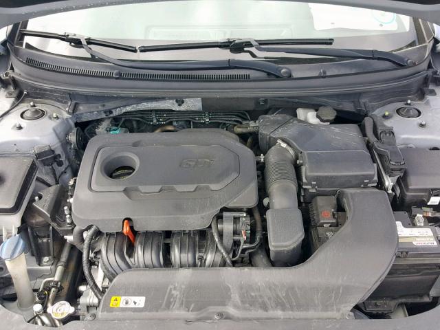 5NPE34AF6FH259000 - 2015 HYUNDAI SONATA SPO SILVER photo 7