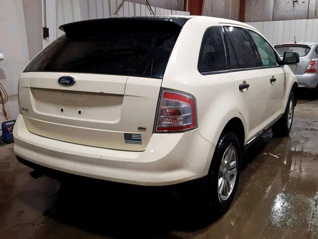 2FMDK46C97BB55428 - 2007 FORD EDGE SE WHITE photo 4