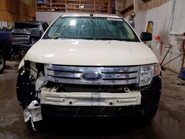 2FMDK46C97BB55428 - 2007 FORD EDGE SE WHITE photo 9