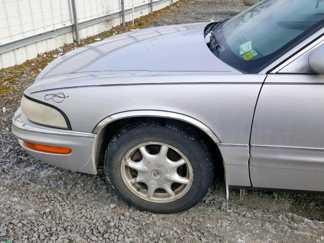 1G4CW54K114129732 - 2001 BUICK PARK AVENU SILVER photo 9