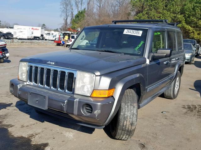 1J8HG48K17C654597 - 2007 JEEP COMMANDER 绿色 照片 2