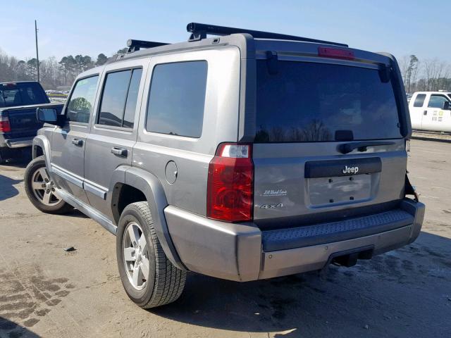 1J8HG48K17C654597 - 2007 JEEP COMMANDER 绿色 照片 3