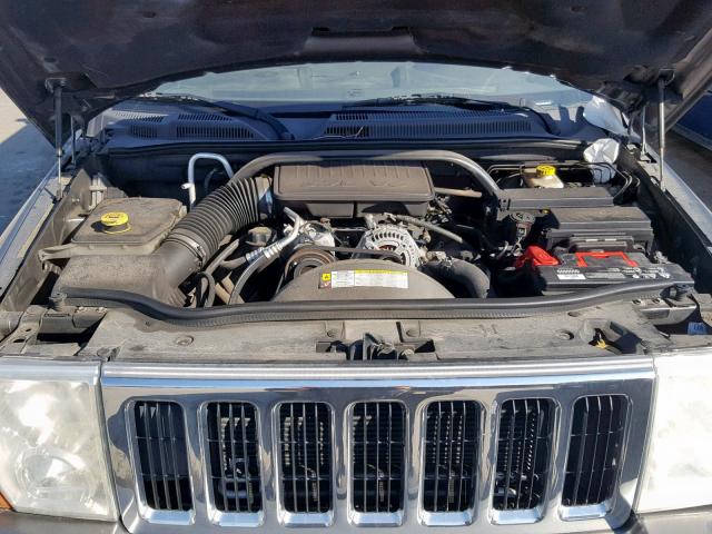 1J8HG48K17C654597 - 2007 JEEP COMMANDER 绿色 照片 7