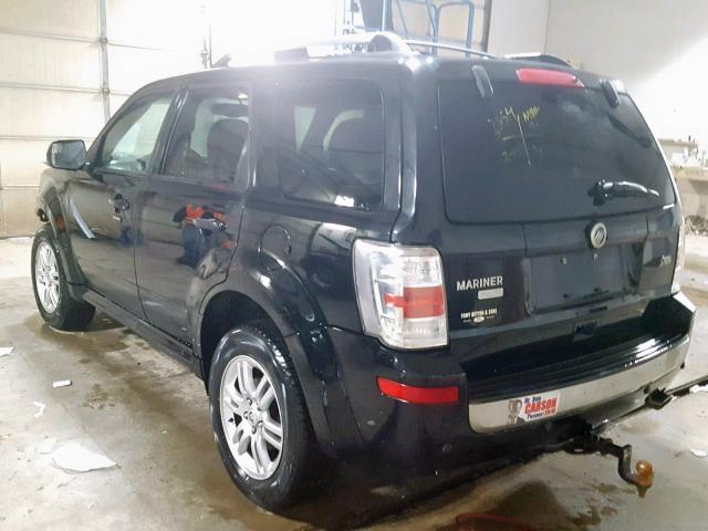 4M2CN9HG6AKJ23354 - 2010 MERCURY MARINER PR BLACK photo 3