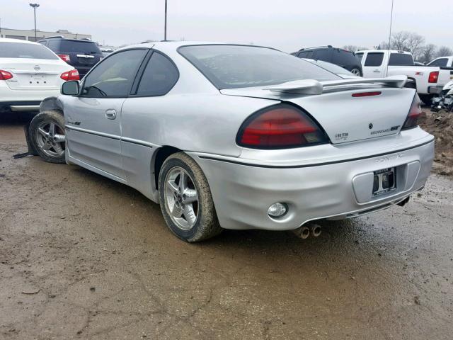 1G2NV12E62C193010 - 2002 PONTIAC GRAND AM G WHITE photo 3