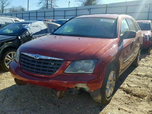 2A4GM48456R891574 - 2006 CHRYSLER PACIFICA RED photo 2