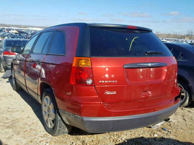 2A4GM48456R891574 - 2006 CHRYSLER PACIFICA RED photo 3