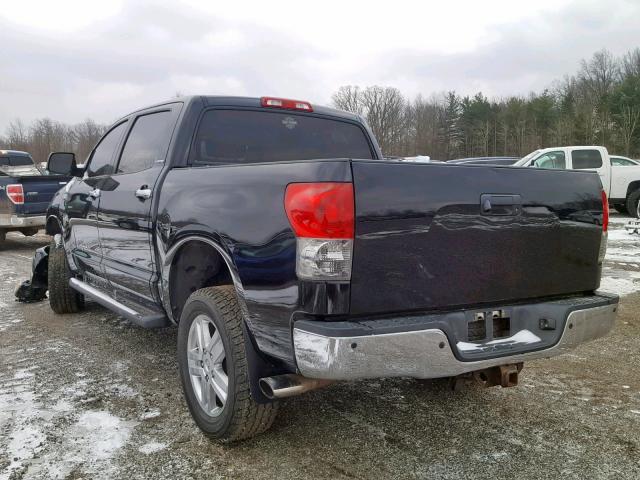 5TBDV58147S476698 - 2007 TOYOTA TUNDRA CRE BLACK photo 3