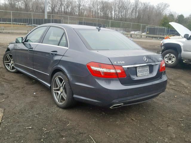 WDDHF8HB5AA197688 - 2010 MERCEDES-BENZ E 350 4MAT GRAY photo 3