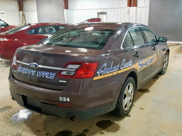 1FAHP2MT7DG215232 - 2013 FORD TAURUS POL BROWN photo 4