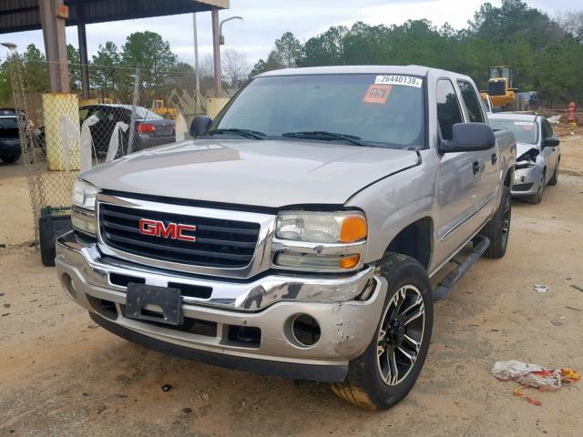 2GTEK13T551338033 - 2005 GMC NEW SIERRA SILVER photo 2