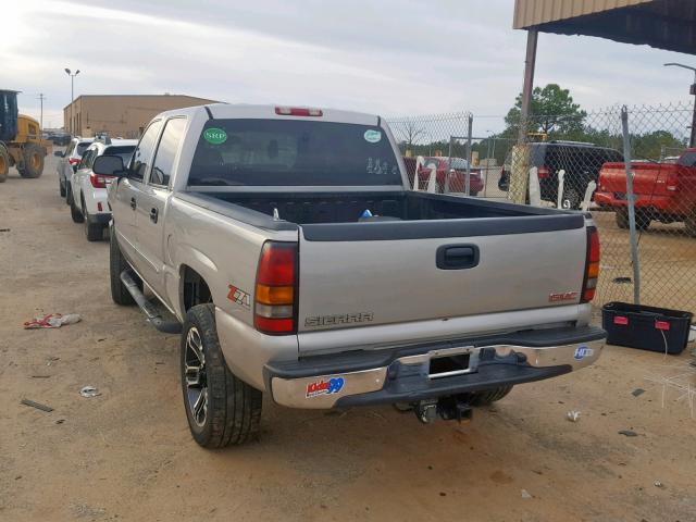 2GTEK13T551338033 - 2005 GMC NEW SIERRA SILVER photo 3