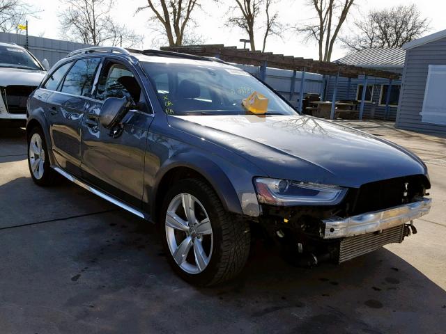 WA1UFAFL8DA152724 - 2013 AUDI A4 ALLROAD GRAY photo 1