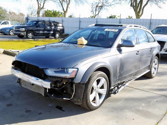 WA1UFAFL8DA152724 - 2013 AUDI A4 ALLROAD GRAY photo 2