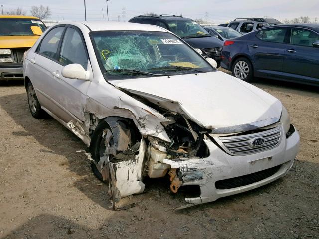 KNAFE122075466263 - 2007 KIA SPECTRA EX WHITE photo 1