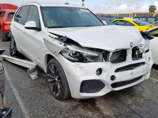 5UXKR2C59J0X07955 - 2018 BMW X5 SDRIVE3 WHITE photo 1