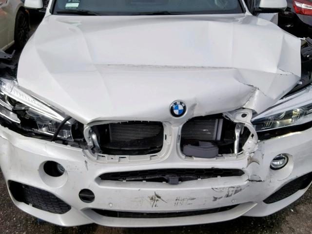 5UXKR2C59J0X07955 - 2018 BMW X5 SDRIVE3 WHITE photo 7