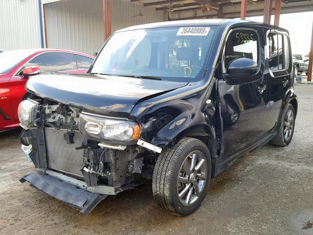 JN8AZ2KR6BT204597 - 2011 NISSAN CUBE BASE BLACK photo 2