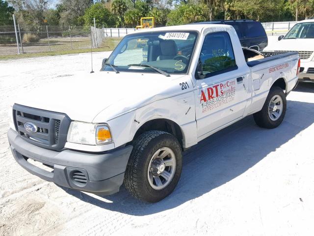 1FTKR1AD5APA68468 - 2010 FORD RANGER WHITE photo 2