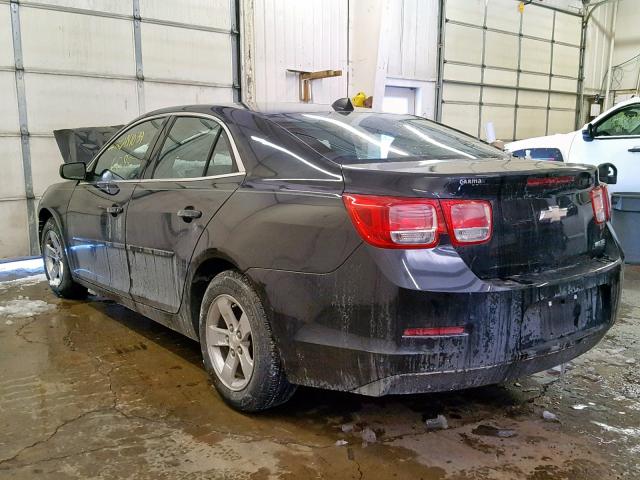 1G11B5SA4DF149346 - 2013 CHEVROLET MALIBU LS BLACK photo 3