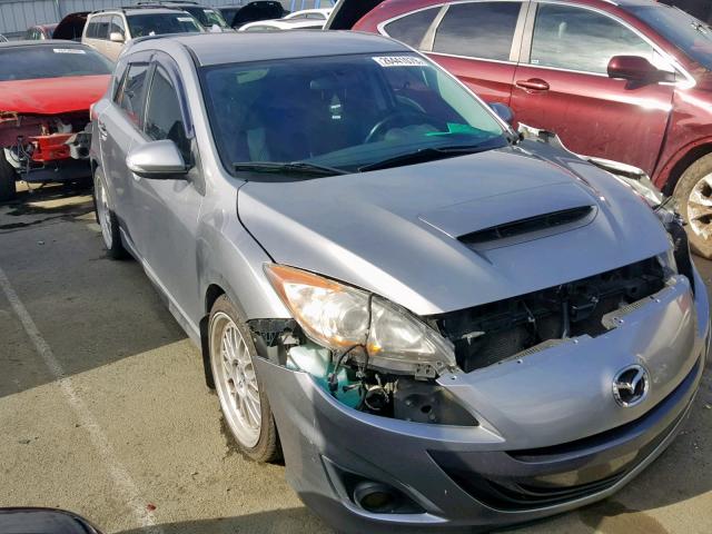 JM1BL1H44A1233632 - 2010 MAZDA SPEED 3 GRAY photo 1