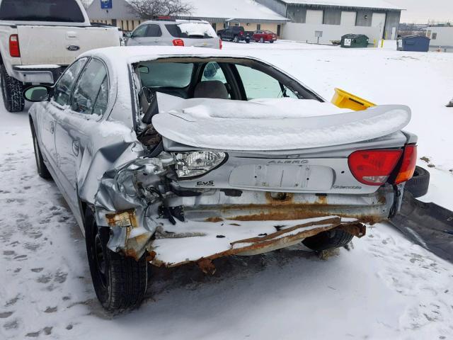 1G3NL52E04C192902 - 2004 OLDSMOBILE ALERO GL SILVER photo 3