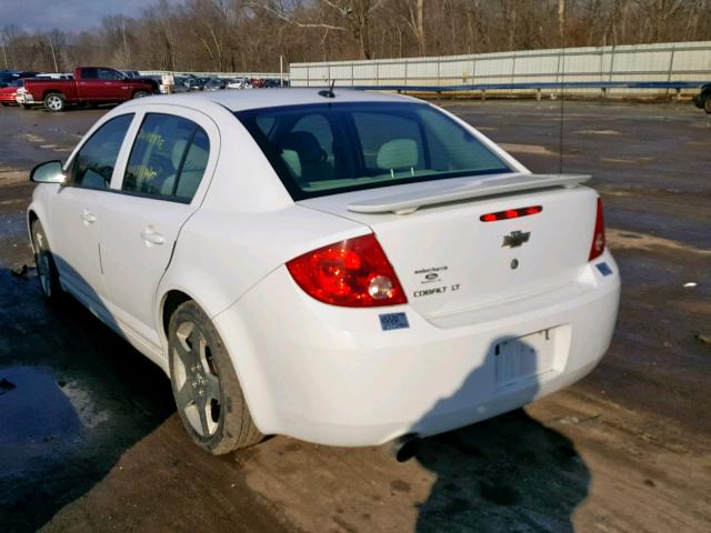 1G1AF5F59A7184407 - 2010 CHEVROLET COBALT 2LT WHITE photo 3