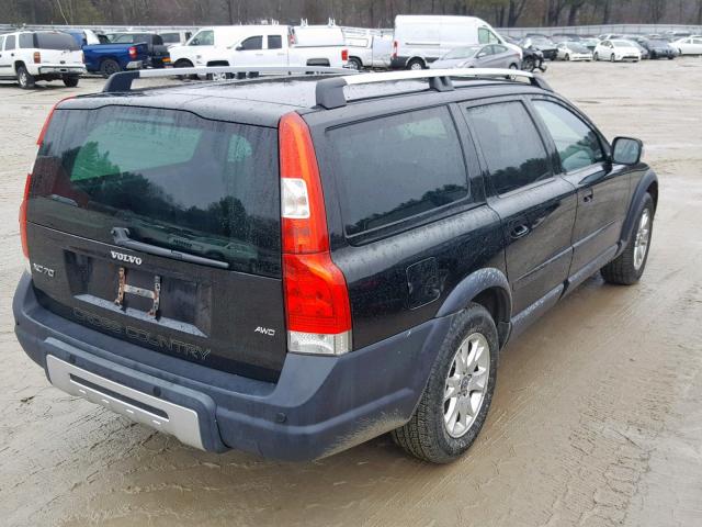 YV4SZ592671268908 - 2007 VOLVO XC70 BLACK photo 4