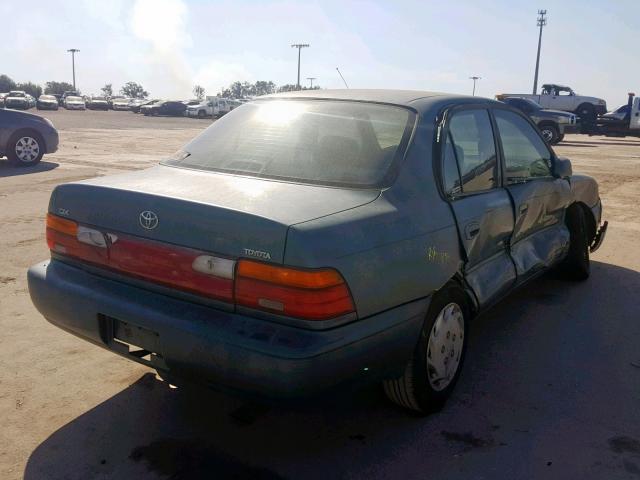 1NXBB02E2TZ368703 - 1996 TOYOTA COROLLA DX TEAL photo 4