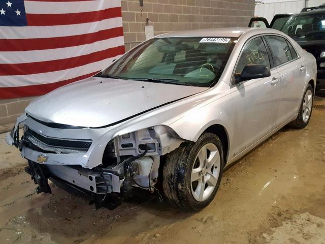 1G1ZG57BX94134701 - 2009 CHEVROLET MALIBU LS SILVER photo 2